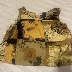 Vintage Dorman silk top